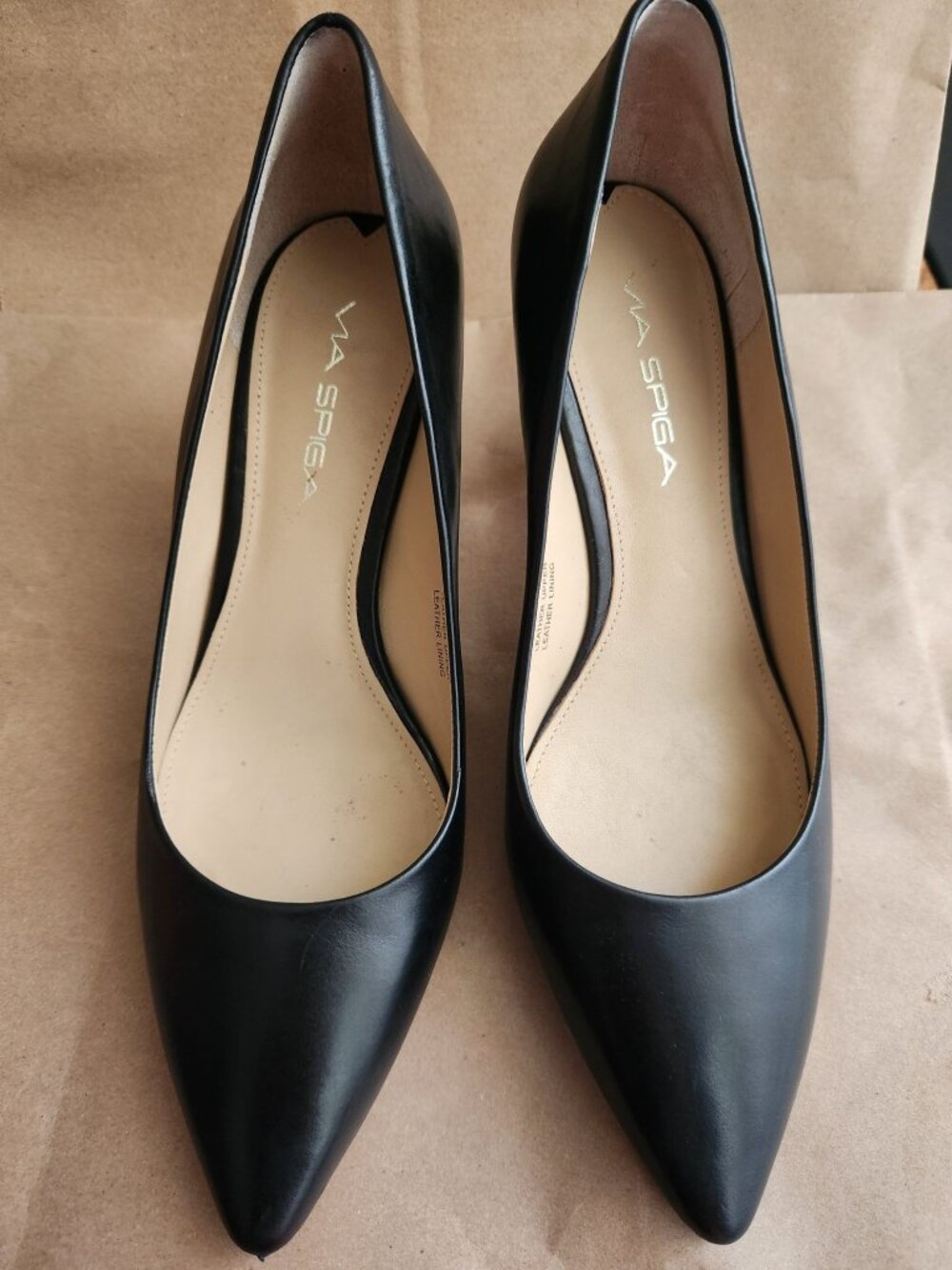 Via Spiga black heels